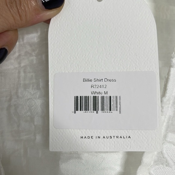 Rumer The Label Semi Sheer Billie Shirt Maxi Dress Cover Up Size Medium BNWT - Picture 5 of 8